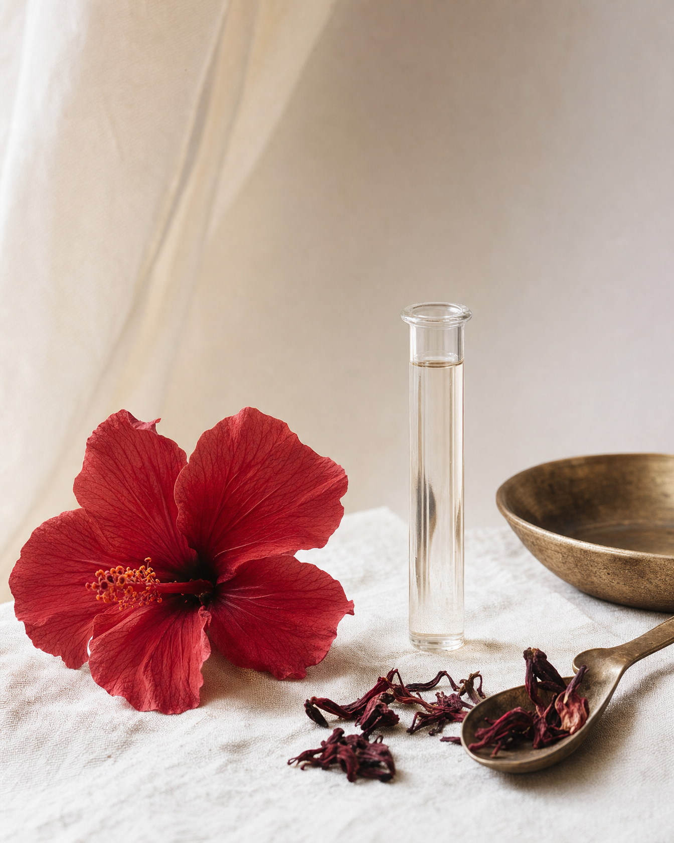 Hibiscus botanical still life — Blood Pressure Support