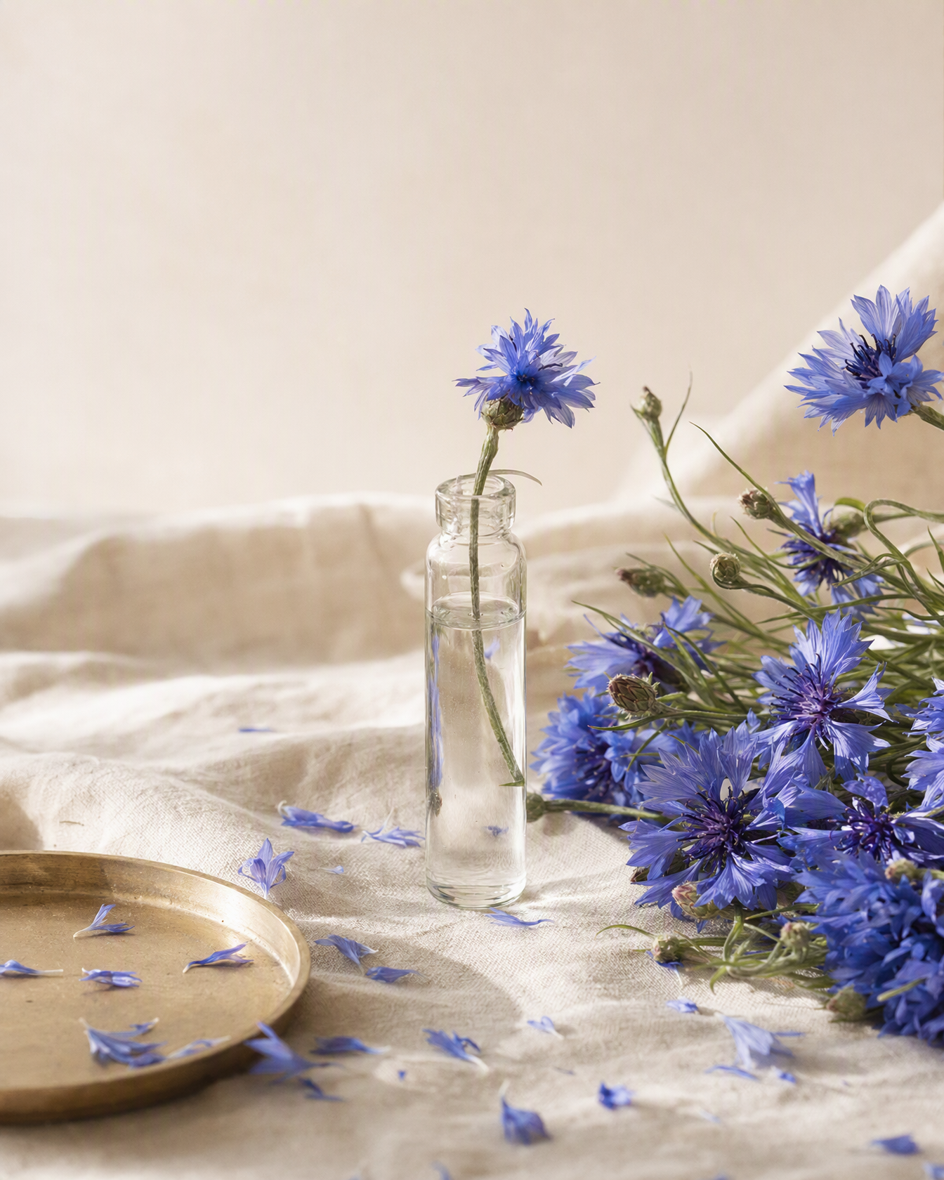 Cornflower botanical still life — Kidney Support