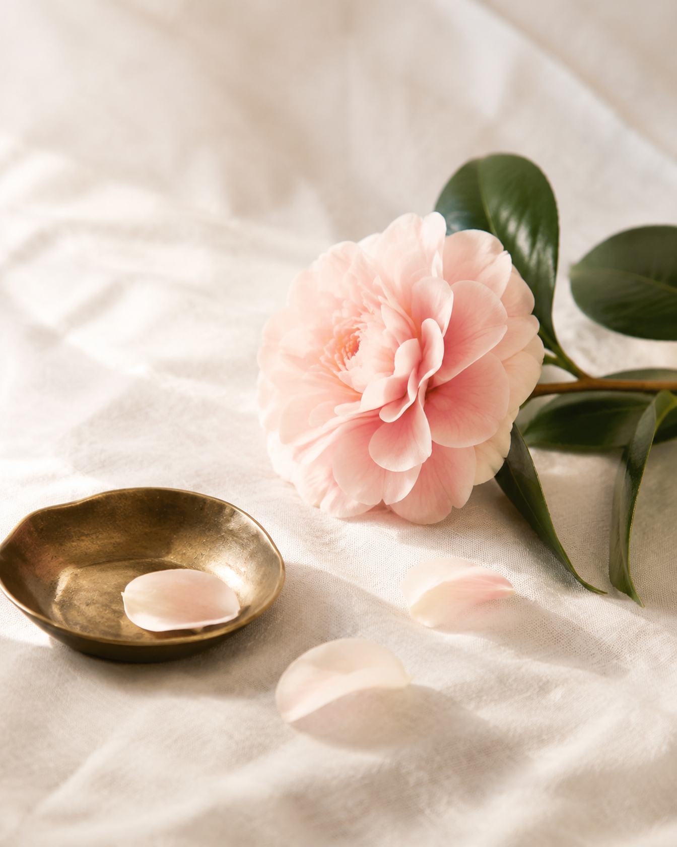 Camellia botanical still life — Skin Support